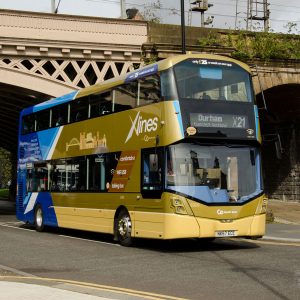 X21 Xlines branded Volvo B5TL/Wright Eclipse Gemini 3